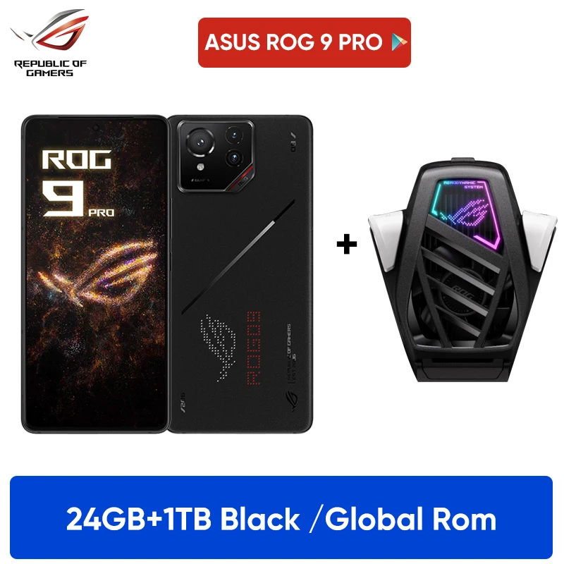 ROG Phone 9pro グローバル 24/1tb Black