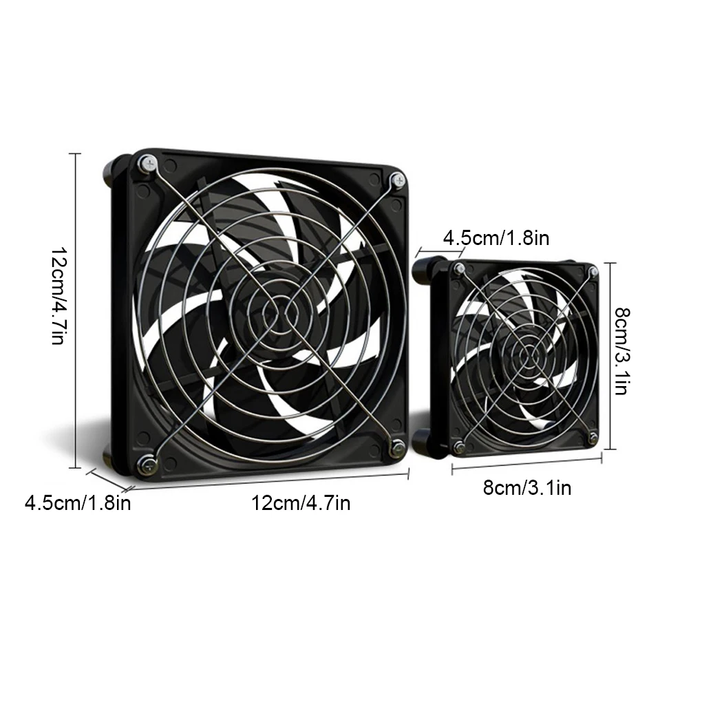 External Router Fan USB Powered And Effective Strong Wind USB Cooling Fan TV Box ABS