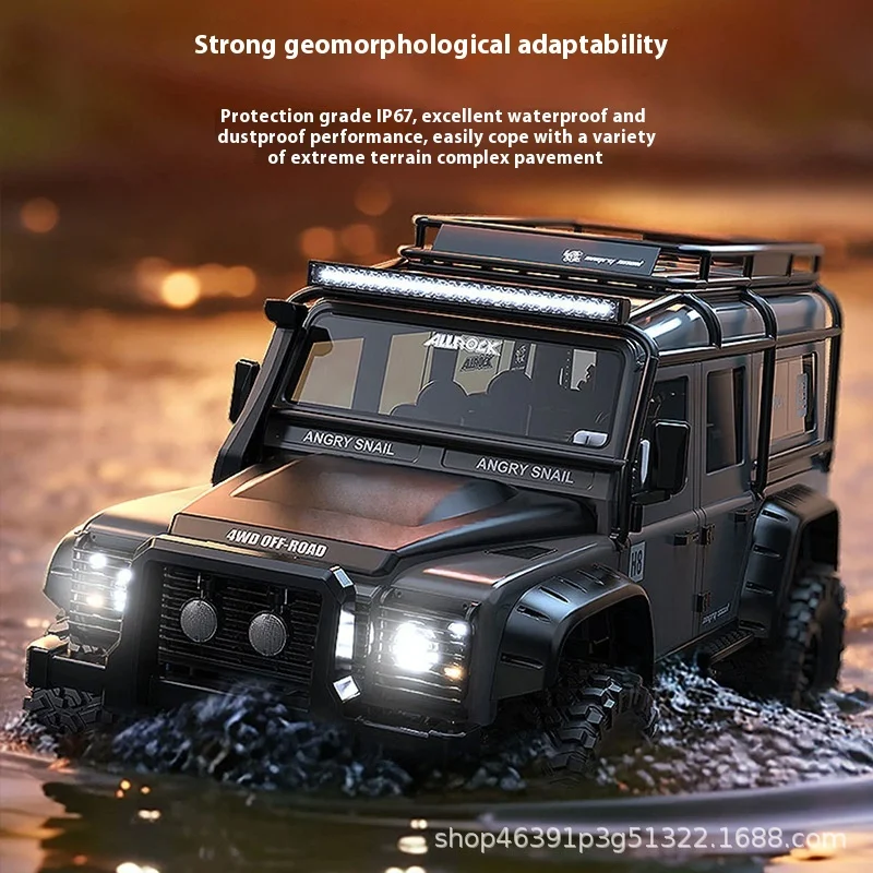Meijiaxin H8h West V2 Brushless Power Climbing Off Road Vehicle Differential Lock Second Gear Remote Control Car Rc Model Car 3