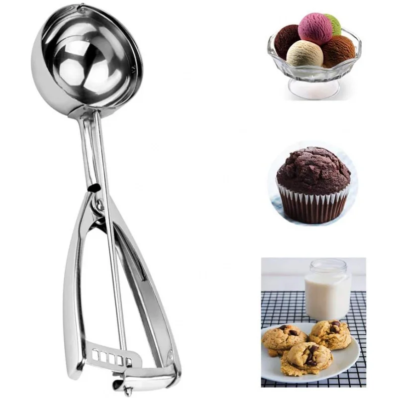 1pc Stainless steel Ice cream scoop ball scooper