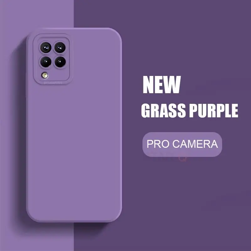 Matte Soft Silicone Case with Camera Protector - Original Back Cover