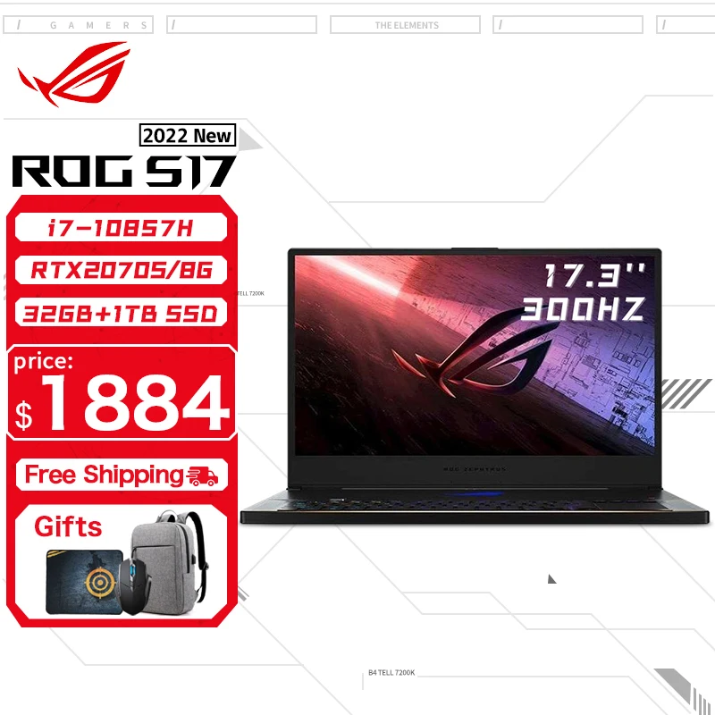 كمبيوتر الألعاب المحمول ASUS ROG Zephyrus Duo 16 A...