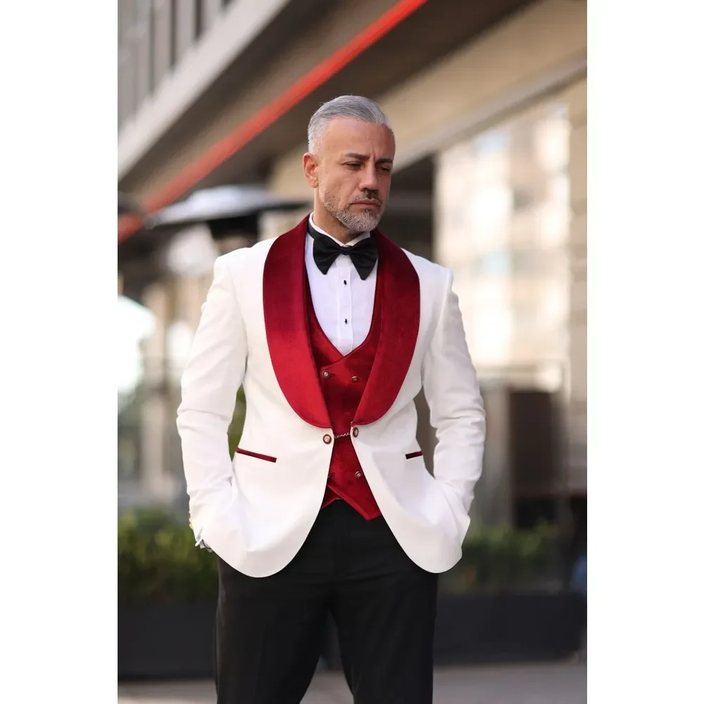 Vestito Uomo Elegante Completo Pezzi Abiti Da Uomo Per