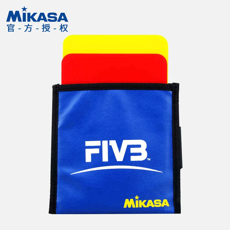 MikasaRedandYellowCardVolleyballRefereeBasketballFootball