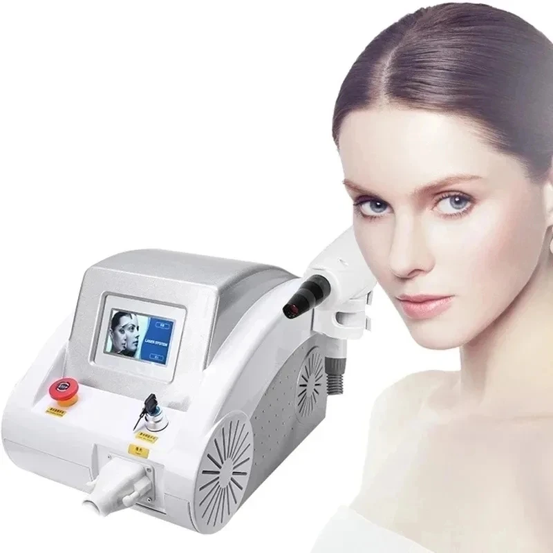 Bestseller Beauty Machine Tragbare Q-Switch und Yag Tattoo Entfernung Pigmenten tfernung Carbon Peeling Maschine