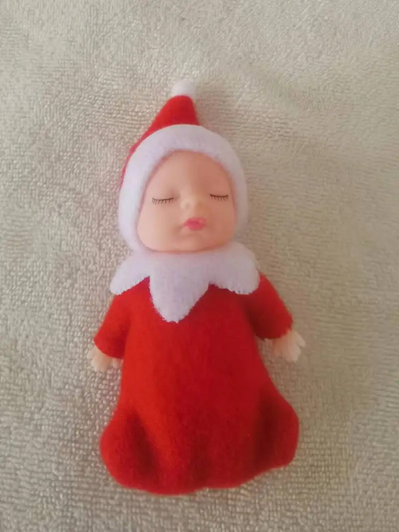 Dolls Elf Toy with Movable Arms Legs Baby Doll Without Pacifier Christmas Dolls