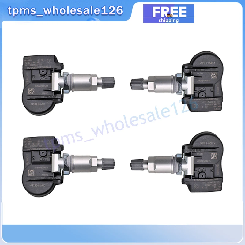 Ÿ̾ з ͸  Ʈ, Ű  ߷ ׷ Ÿ II  Űڽ SX4 Ÿ TPMS, 433MHZ, 43130-61M00, 4 