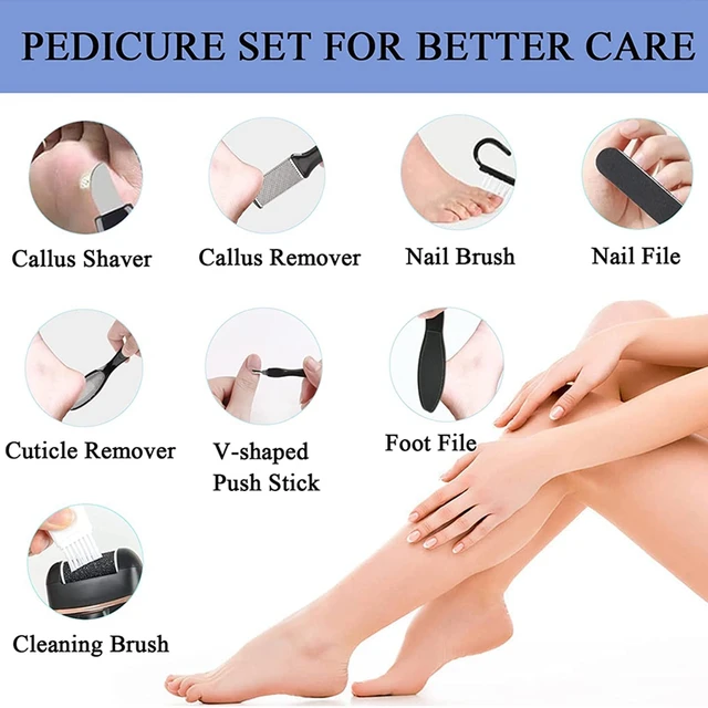 Rechargeable Electric Foot File Callus Remover Pedicure Machine Apparatus  For Heels Grinding Device Foot Corns Remove Roller - Foot Care Tool -  AliExpress