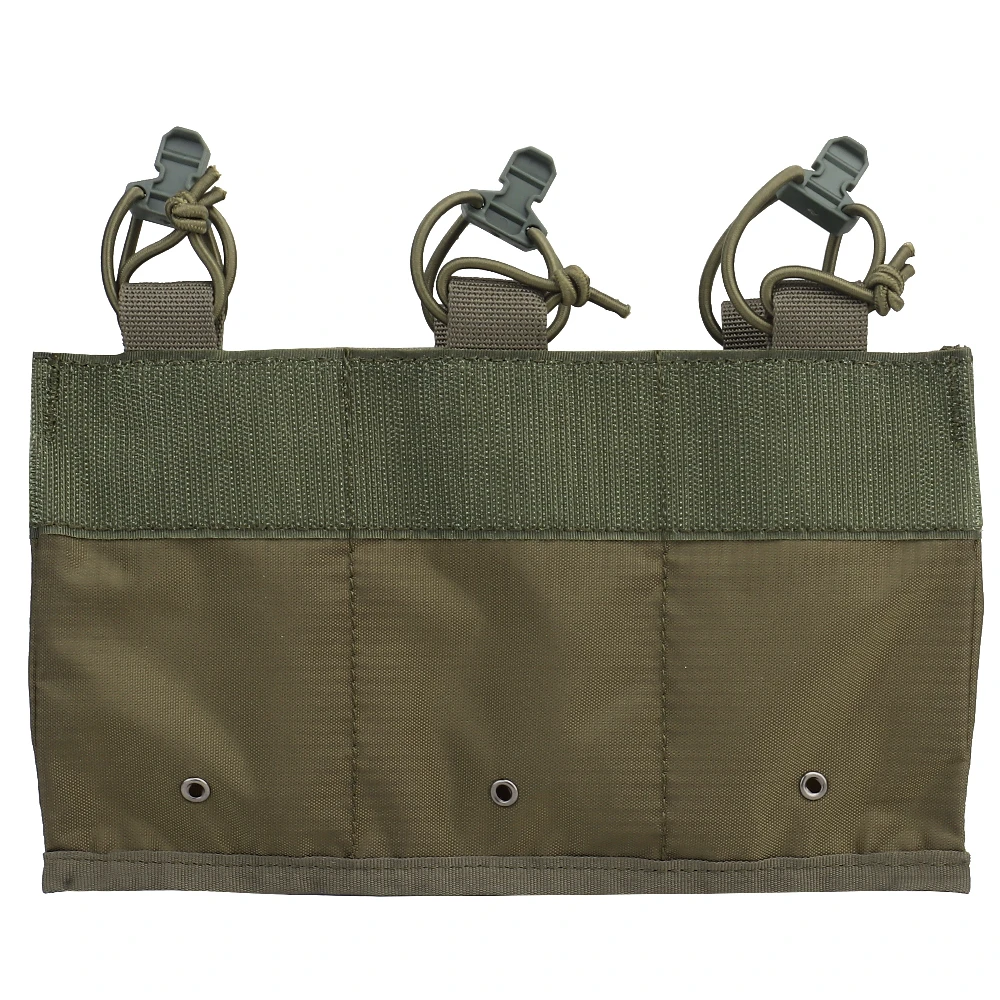 Tacifans Triple AK Magazine Pouch Kangaroo Insert AR Magazines For DOPE