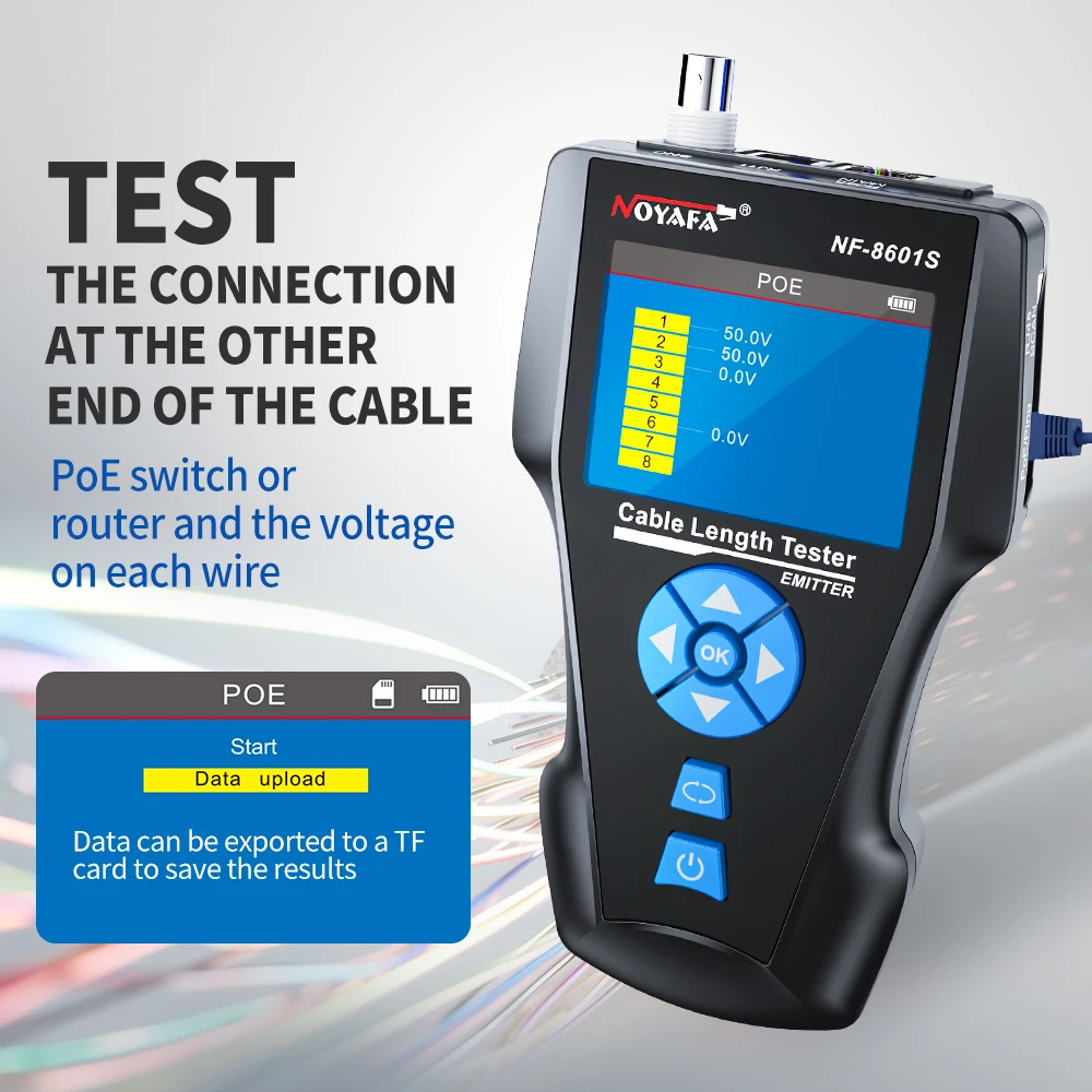 Noyafa NF-8601S Multifunction Network Cable Tester