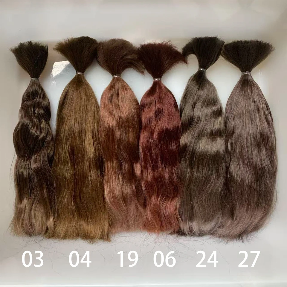 witdiy/23-26cm/capelli in mohair/fasce di capelli biologici/capelli Schengen/parrucca per bambola reborn/capelli Blythe/parrucca in mohair_voghion.com