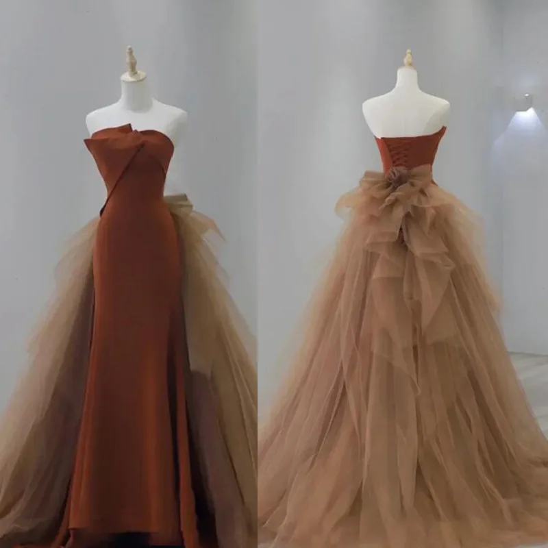 Mermaid Quinceanera Dresses Shoulder Evening Dresses Big Bow For Prom Princess Party Gowns Vestido Customized
