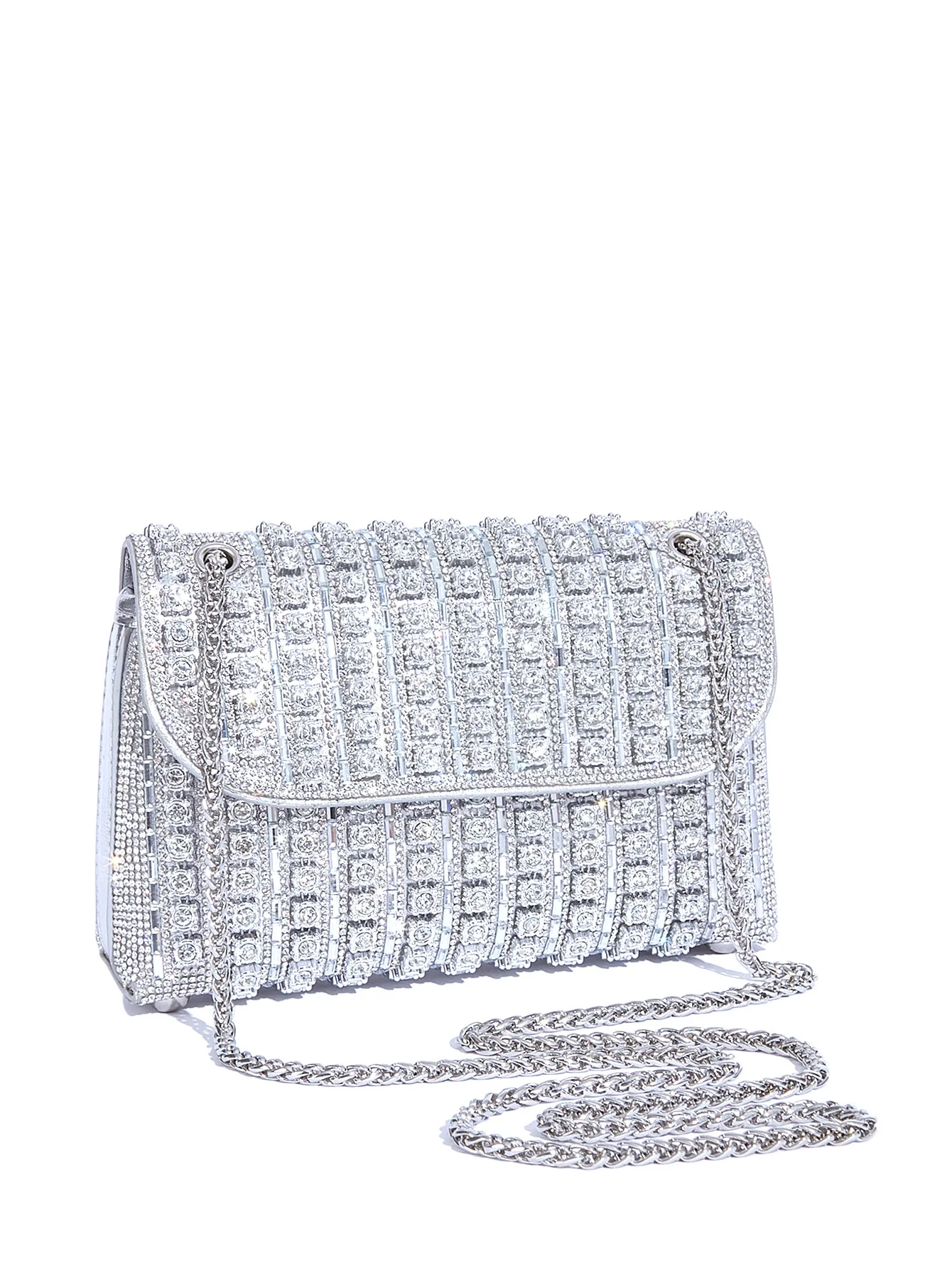 

Women's Banquet Bag High Sense Of Luxury Diamond-encrusted Party Dinner Glitter Bag Fashion Niche Underarm Messenger Bag