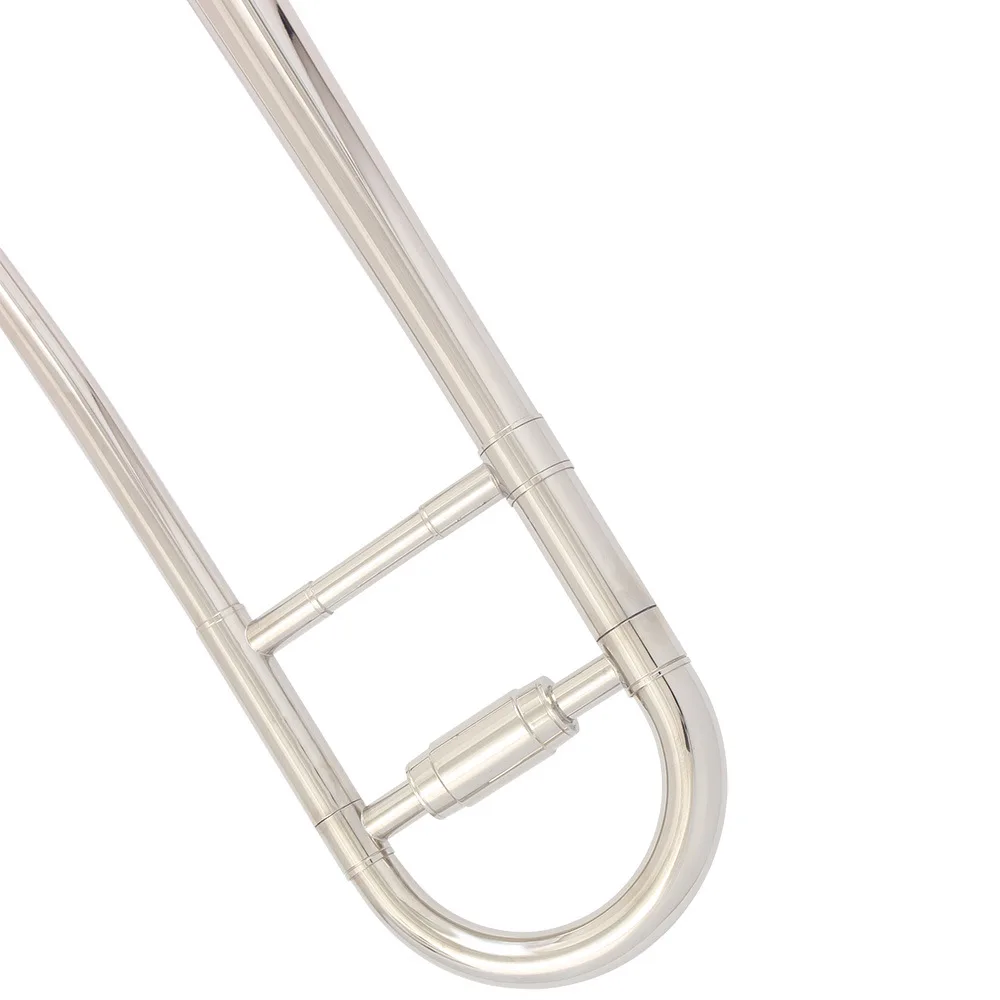 Trombone Bb Professionale In Ottone - Strumento A Fiato Con Bocchino, Oro, Per Studenti E Principianti - Foto 13