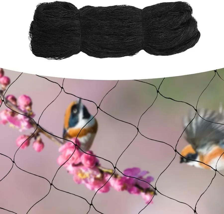 30m x 15m Bird Netting Strong Reusable Pond Fruit Anti Net Protection Veg Net for Large Ponds Fruit Trees Crop Plants Vegetables