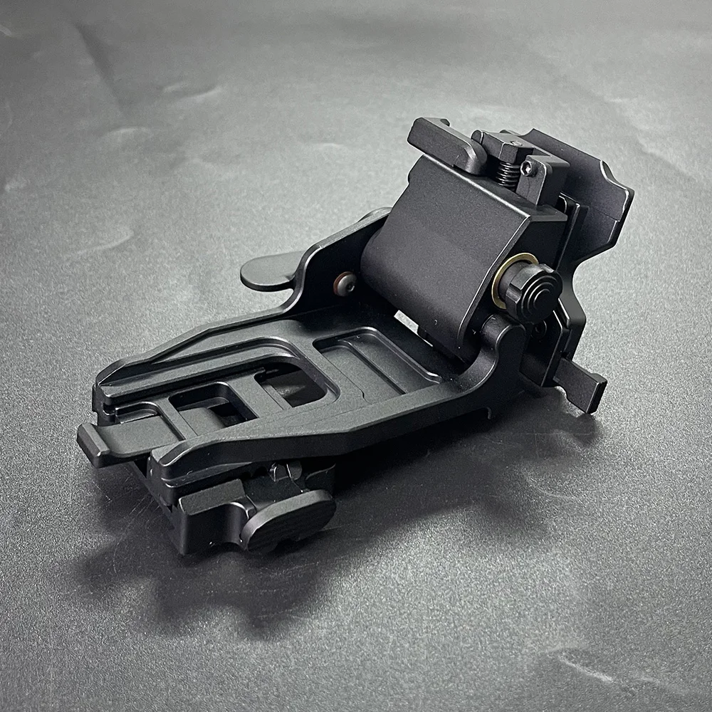 Flache NVG-Helmhalterung, klappbar, verstellbar, Schwalbenschwanzhalterung aus Aluminium für Nachtsichtgeräte. – Detail 3