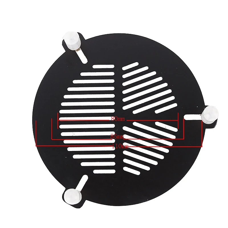 Astronomical Telescope Bahtinov Focusing Mask High Quality Aluminium Alloy Focusing-mask with Fixed Diameter 60-80mm/80-120mm 3