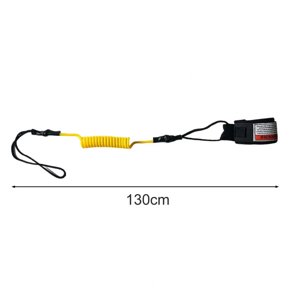 TPU Surfboard Leash surfboard leash Adjustable Coiled SUP Spring Wrist Strap Stand-Up Paddle Board Leg Rope Shortboard Longboard Safety Leash