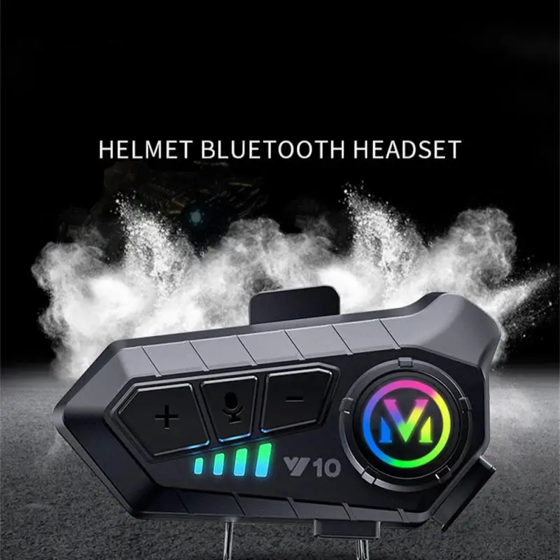 

Kebidumei BT12 Motorcycle Bluetooth 5.0 Helmet Earphone Wireless Headset Hands-free call Kit Stereo Anti-interference Headphone