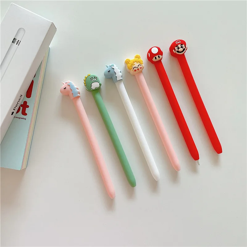 Kawaii Cute Soft Silicone Case for Apple Pencil 2 Case