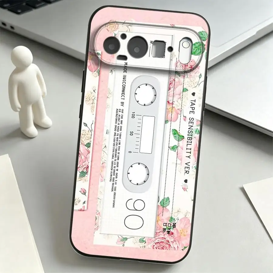 Retro Cassette Design Phone Cover Case