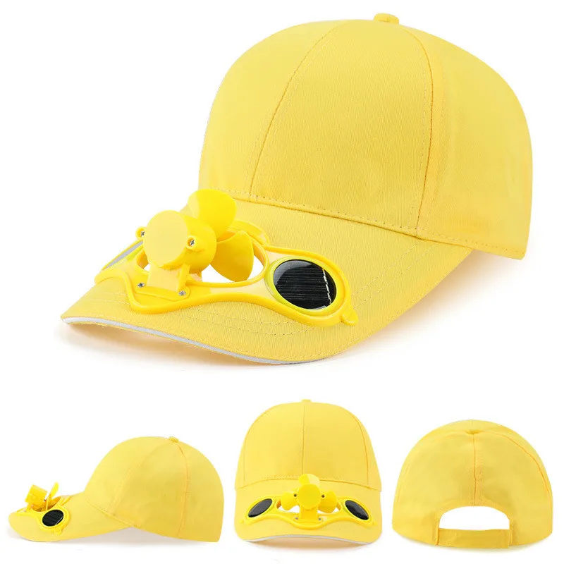 New Novelty Unisex Hat Fan Cooling 