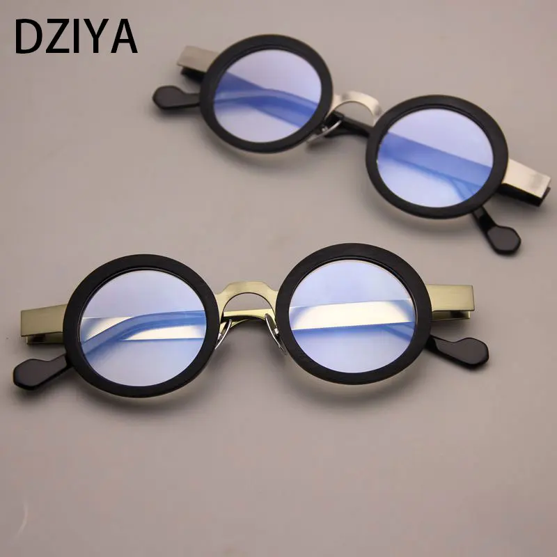 

Vintage Acetate Round Optical Glasses Frames Men Women Fashion Computer Eyeglasses Prescription Glasses 60496
