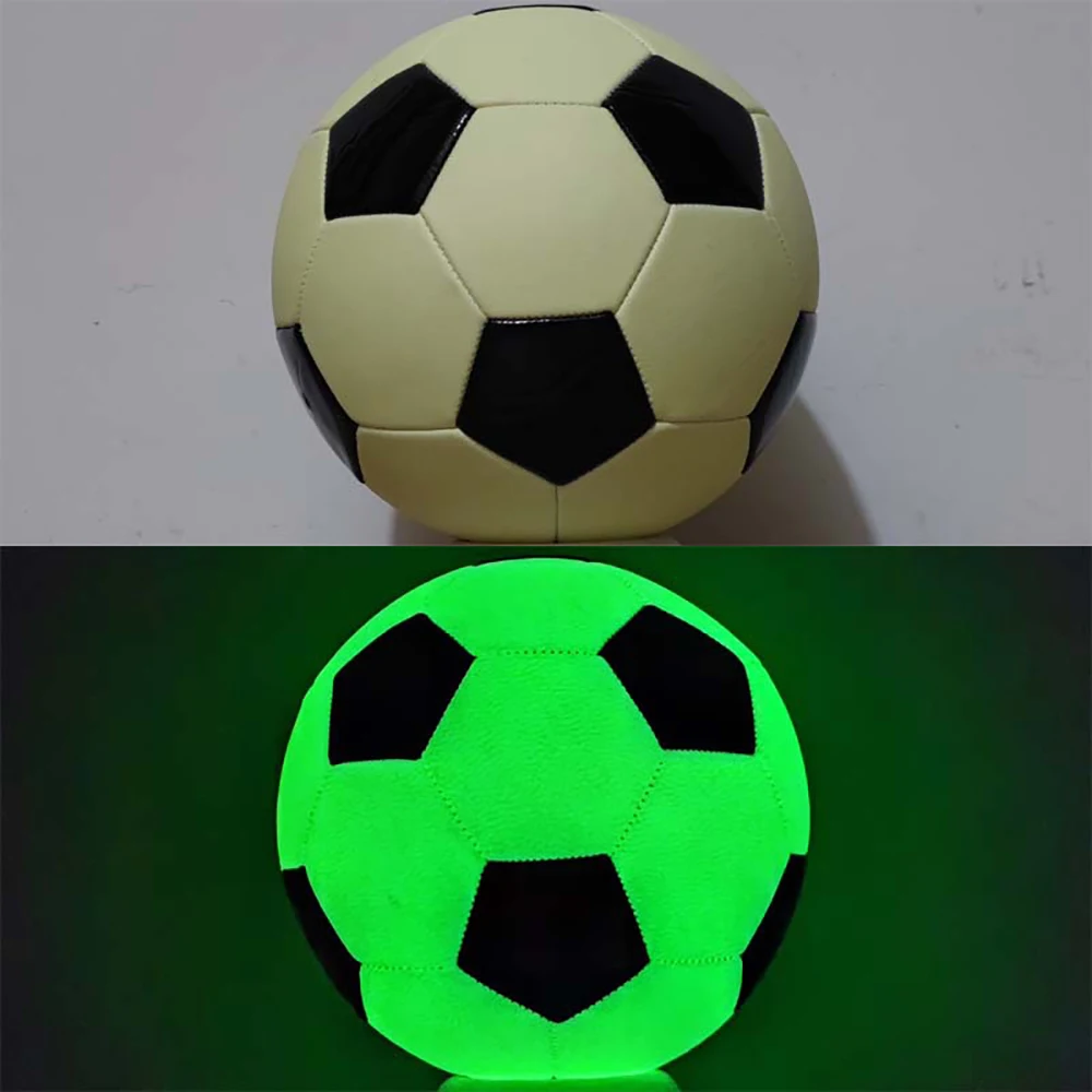 Glowing Size 5 Durable Soccer Ball for Indoor and Outdoor Training and Competition