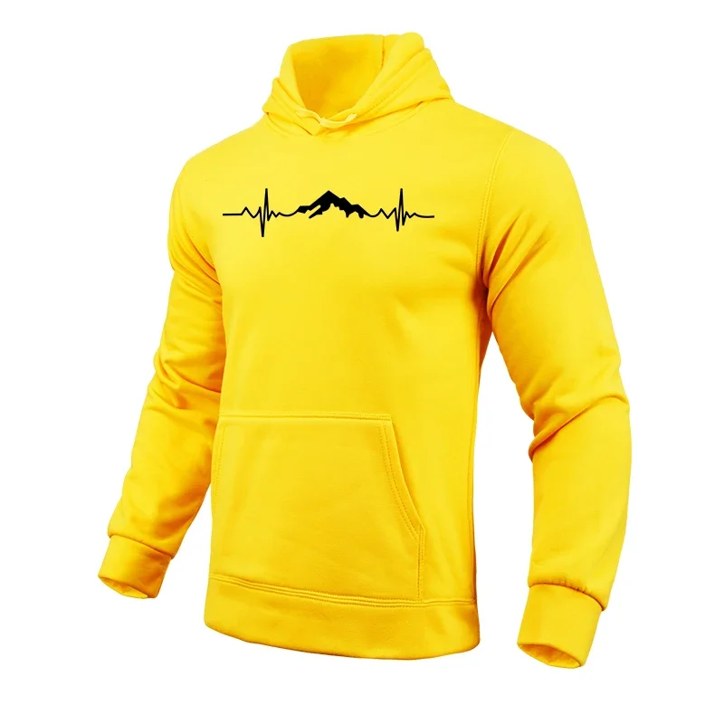 Mens Hooded Sweatshirts High Quality Casual Sports Fitness