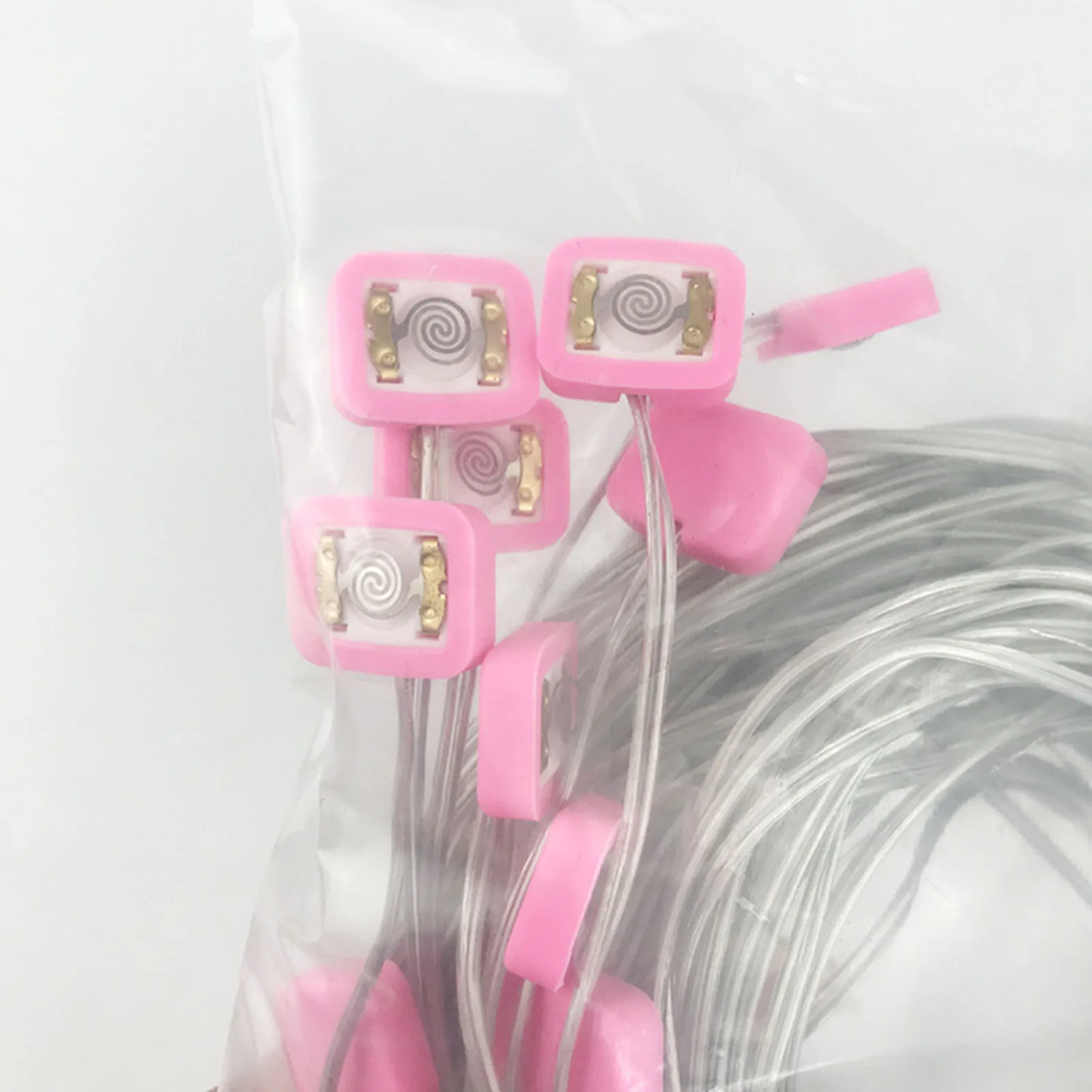5Pcs 50cm Connecting wires Extension Cords Durable Stranded Equipment Wire Power Cables Copper for Balloons Party 4