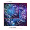 12 Constellations Tarot Card Tablecloth Altar Cloth Sun Moon Starry Sky Tarot Tablecloth For Spread Tarot Reading Cover Decor 4