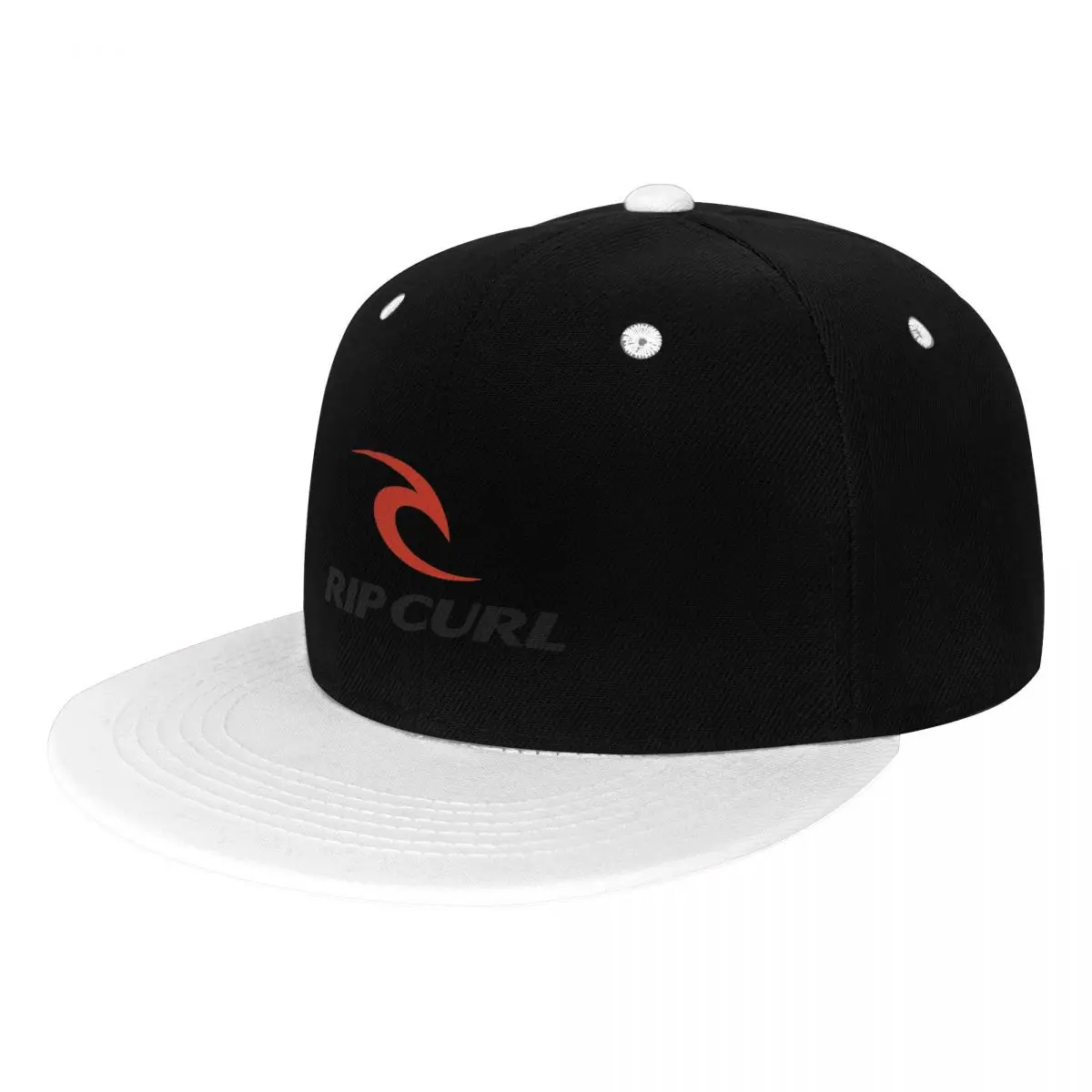 

Бейсболка Rip Curl с вышивкой и плоским козырьком, Кепка в стиле хип-хоп