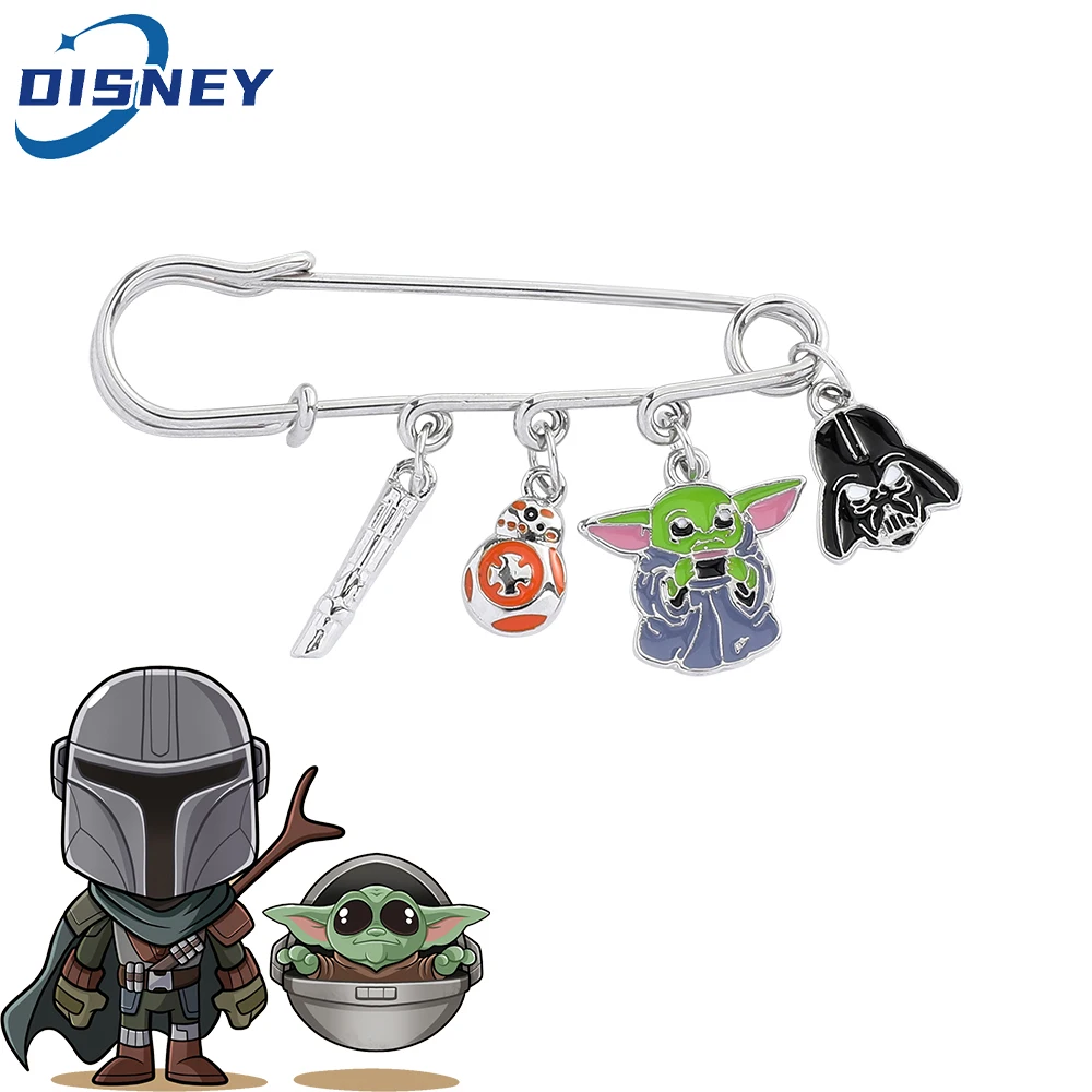 Disney Movie Star Wars Spilla Cute Yoda Baby Darth Vader Ciondolo Smaltato Spilla Da Balia Maglione Dress Pin Accessori Con Fibbia In Vita