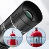 Outdoor Portable 12x Magnifying Telescope Monocular with Cross differentiation line for Hunting Golf Bird Watching Hiking Travel 2