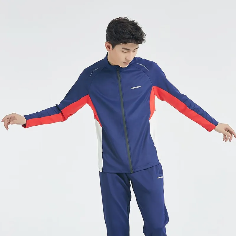Genuine Kawasaki Badminton Knit Coat for Men and Women Breathable Badminton Sport Jacket