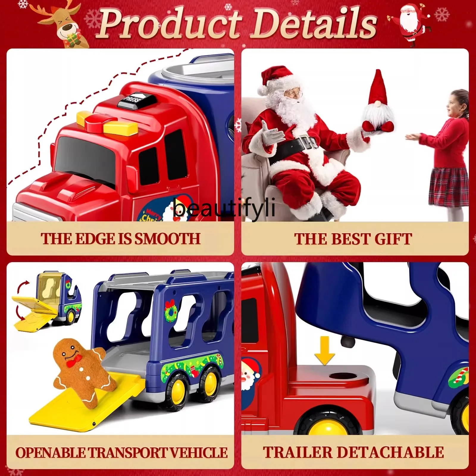 Children's toy car boy city car construction baby boy christmas birthday gift