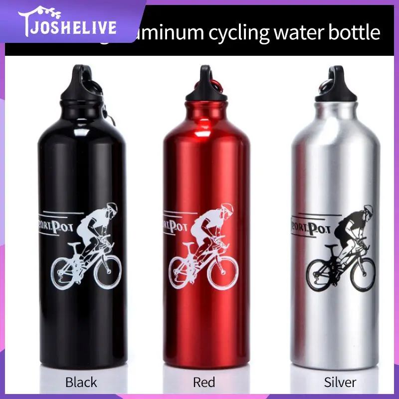 Cycling Thermal Bike Bottle 750ml Aluminum Alloy Water Bottle for MTB Mountain Bike