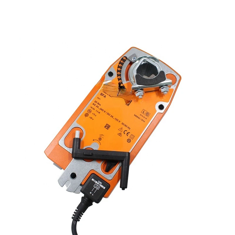 

20Nm SFA motorized Damper Actuator spring return actuator with emergency function for adjusting air dampers