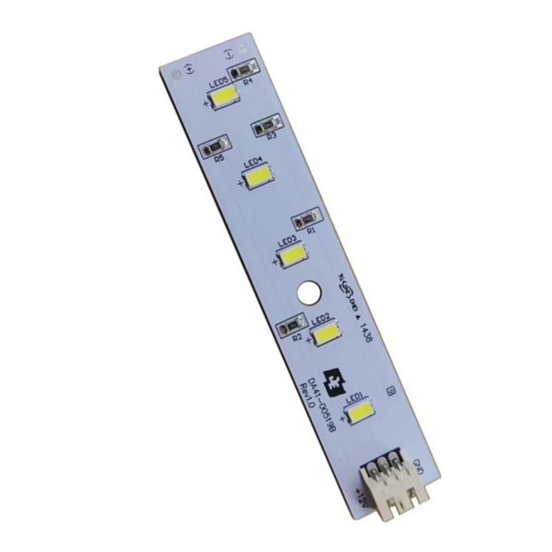 Freezer Lighting Strips DA41-00519B DA41-00519A for Refrigerator Freezer LED Light Replacement Easy Installation M4YD