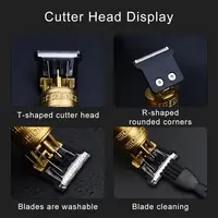T9 USB Electric Hair Clipper For Men Hair Cutting Machine Rechargeable Man Shaver Trimmer Barber Technical Beard Trimmer 2