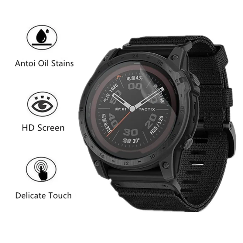 10PCS TPU Hydrogel Soft Screen Protector for Garmin Tactix Pro