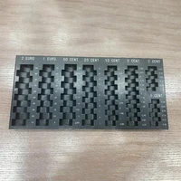 Euro Storage Box Money Organizer Universal Black Money Storage Case Money Tray Gifts Money Dispenser Pocket Organizer 1