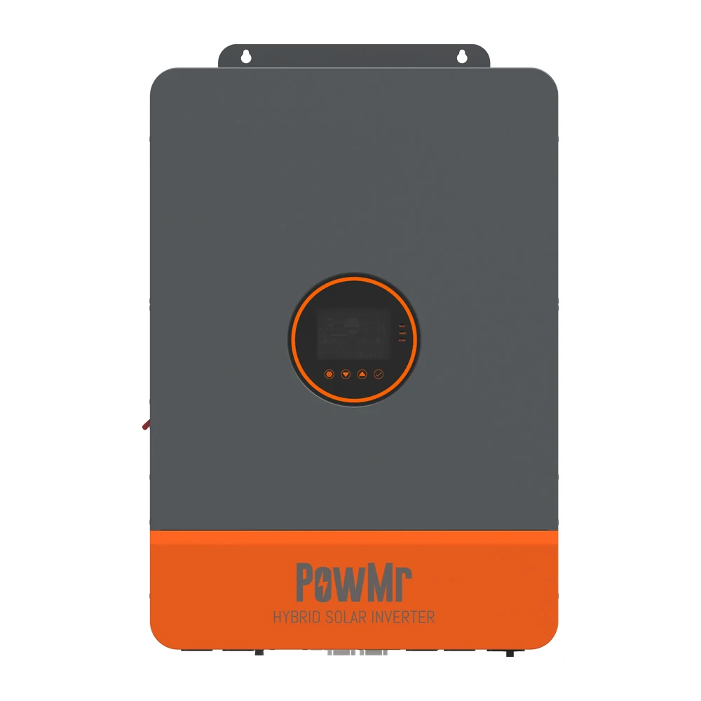 Powmr 120A Mppt 10Kw 110/220V Split Phase Single Max.Pv 11000W Caricatore Inverter Solare Ibrido