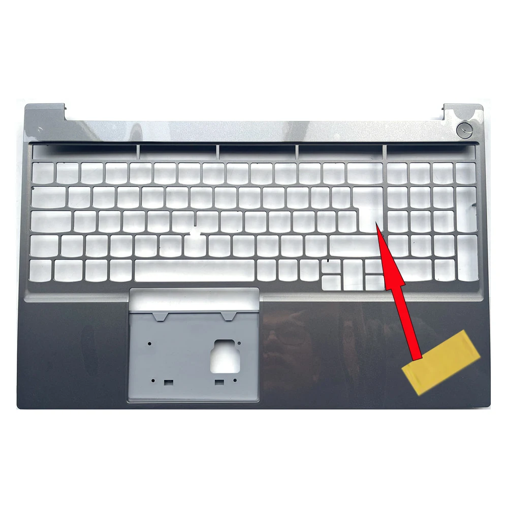 Laptop Palm Rest Case Tampa Superior para Lenovo Thinkpad E15 Gen2 Gen3 Quadro do Teclado - Imagem 3