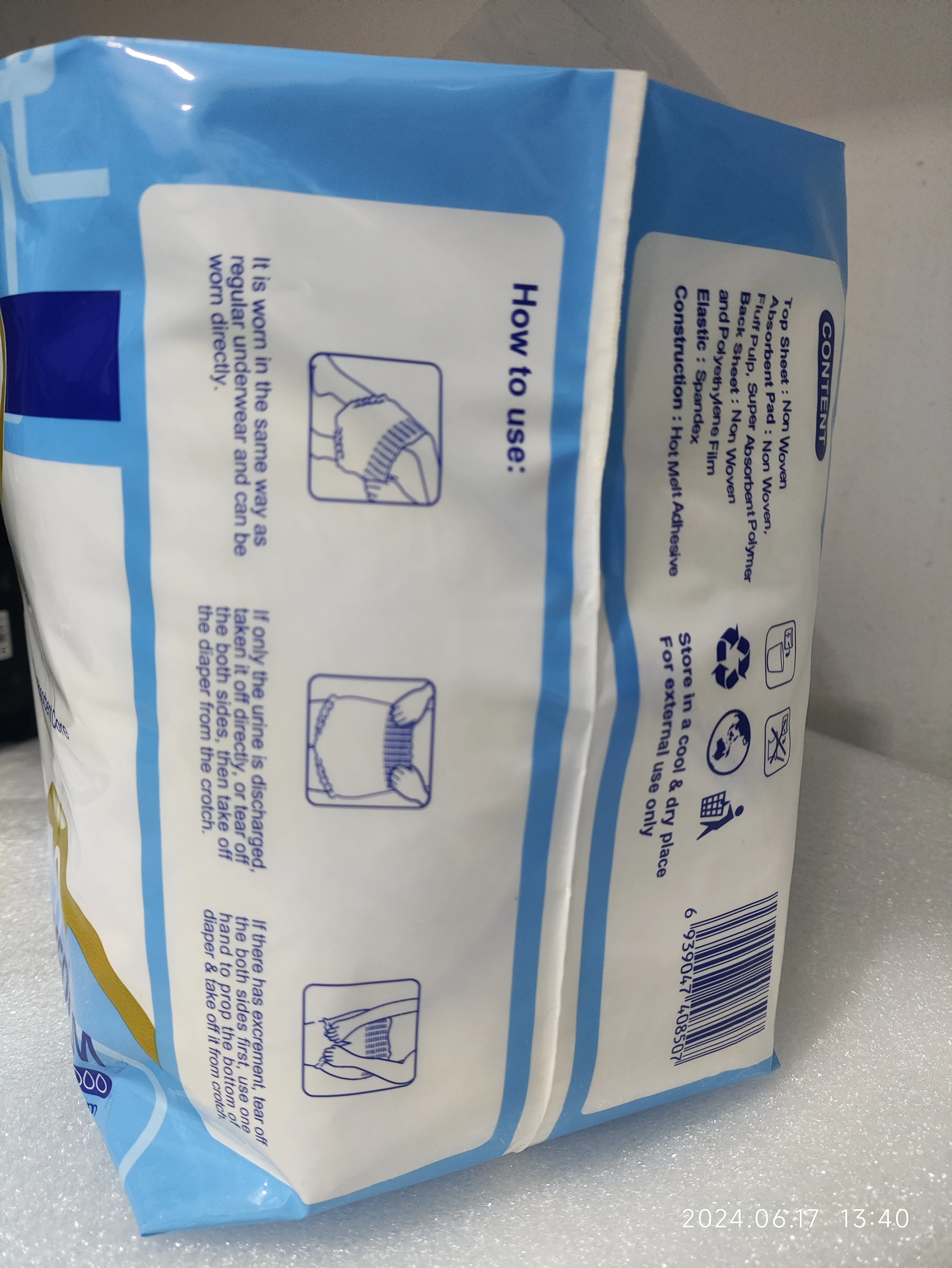 Disposable Adult Pant Diapers disposable adult diapers