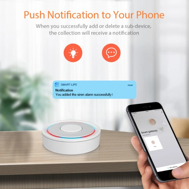 NEO Tuya Zigbee 3.0 Gateway, Wired Hub, Smart Home Automation, Compatible  with Alexa/Google Assistant, Apple Homekit: : Tools & Home  Improvement