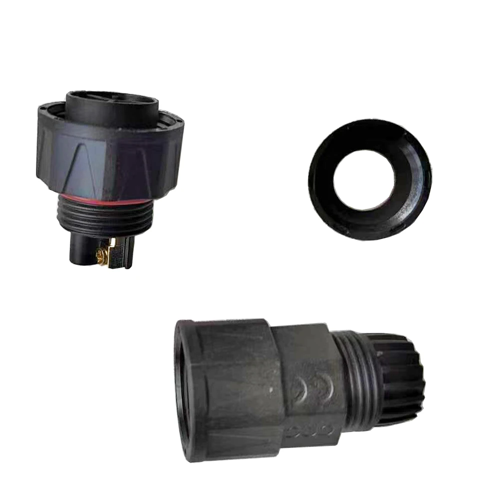 1 Pcs EU Detachable Plug and 1 Pcs Male Connectors for WVC600W~WVC2800W for solar connectors,outdoor cable connector,wifi plug connector