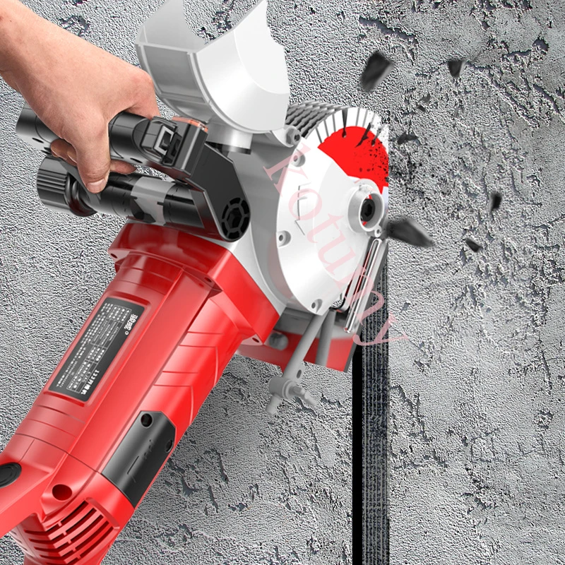 Industrial Wall Groove Cutting Machine Concrete Groove Cutting Machine Electric Wall Chaser
