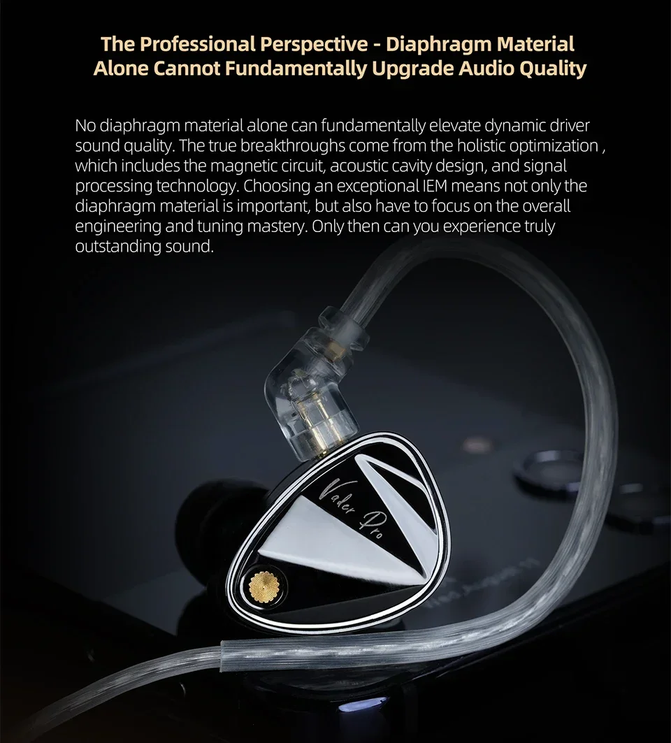 Nieuwe KZ Vadar Pro HiFi In-Ear oordopjes met 6 drivers, dynamische bas en diep geluid, professionele muziekhoofdtelefoon met 2-pins aansluiting._voghion.com