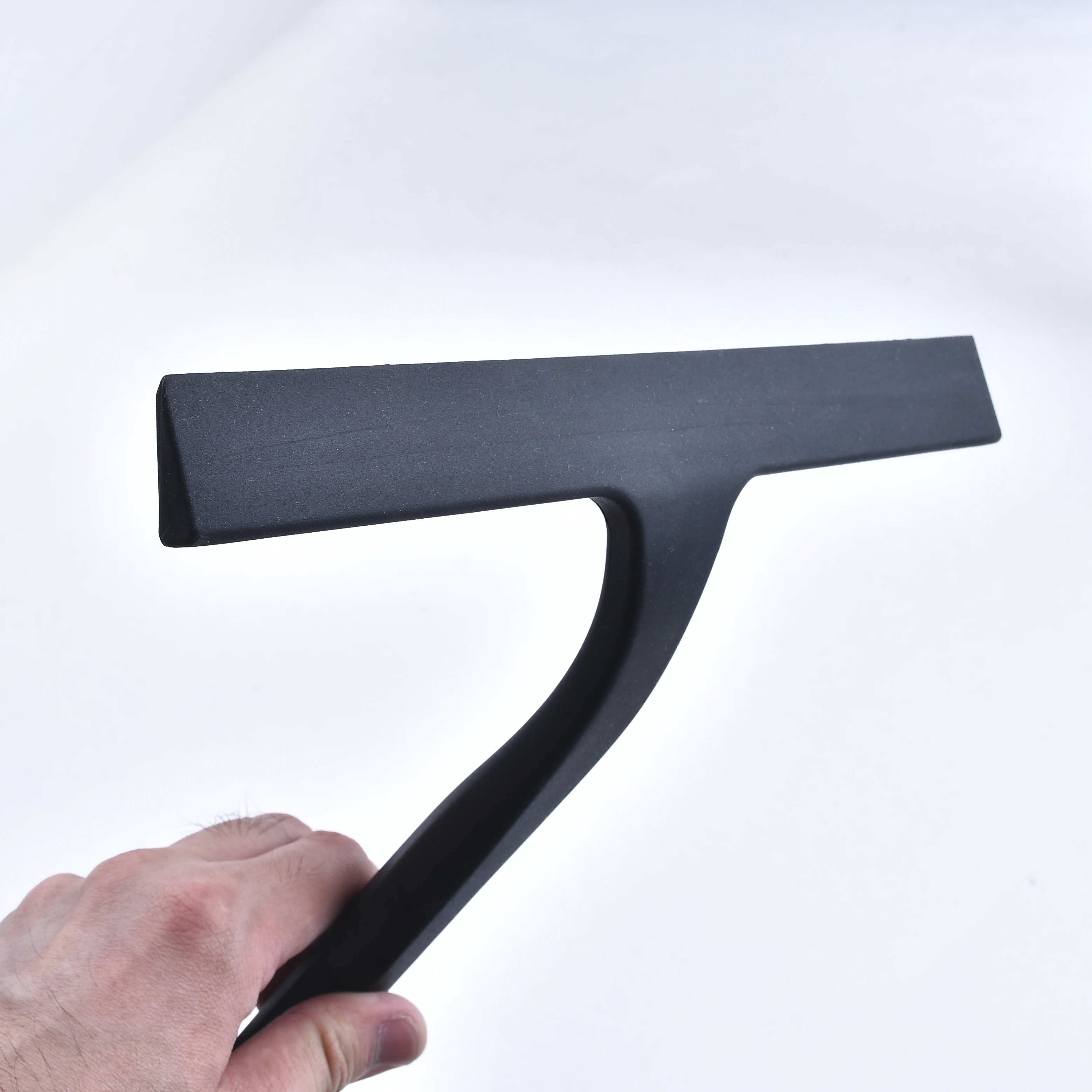 10'' INCH Shower Squeegee Silicone Rubber Wiper Scrape With S Hook Suction  Cup Cleaning Tool Glass Mirror Car Black Squeegee - AliExpress, image size:3118x3118